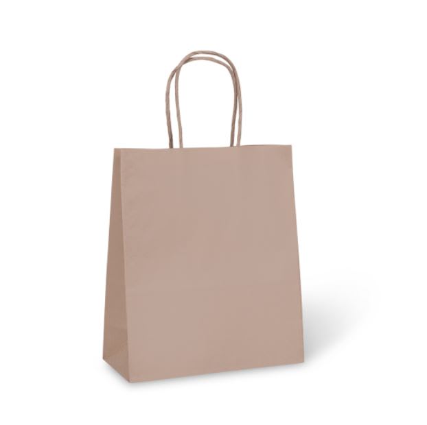 Detpak Twist Handle Jumbo Brown Kraft Paper Bag 150 (Carton of 150)