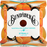 Bundaberg Sparkling Drink Dekopon Mandarin 4 x 375mL