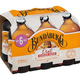 Bundaberg Diet Ginger Beer  Bottles 6 x 375mL