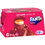 Fanta Soft Drink Raspberry 6 x 330mL
