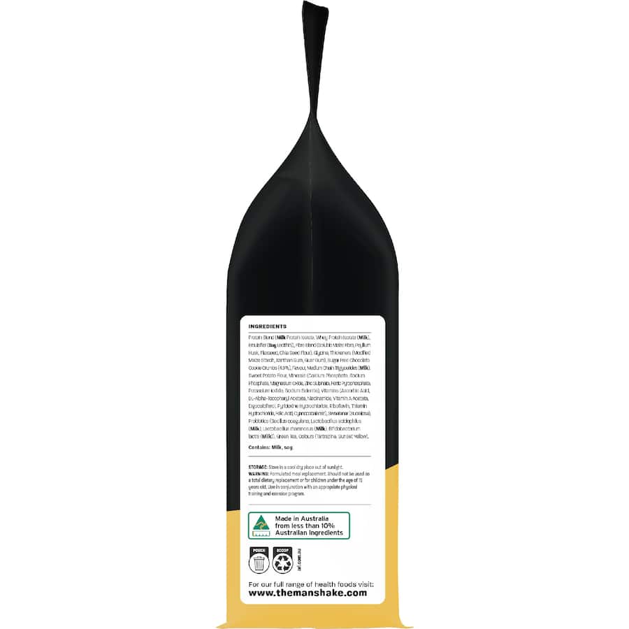 The Man Shake Meal In A Shake Honeycomb Choc Crunch 560g
