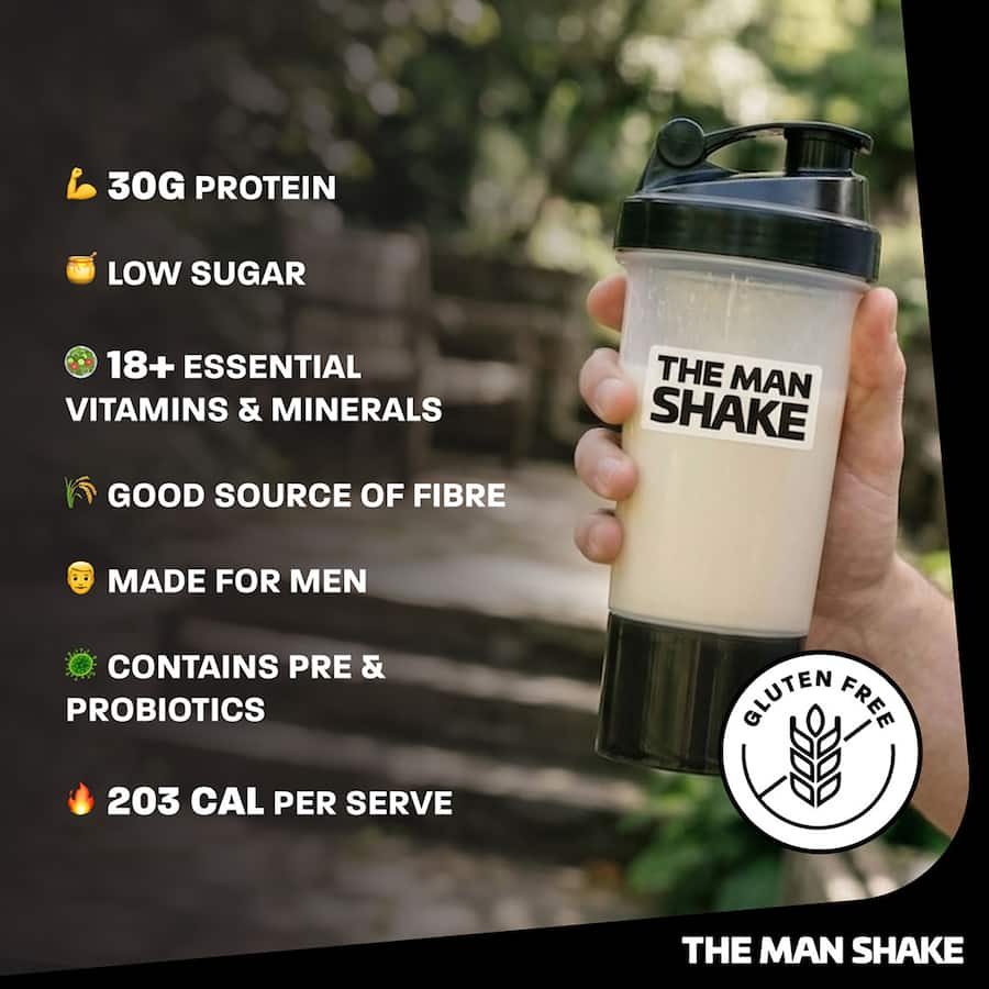 The Man Shake Meal In A Shake Vanilla 560g