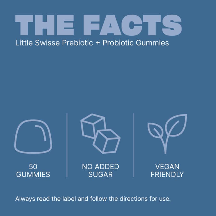 Little Swisse Gummies Prebiotic + Probiotic 50pack