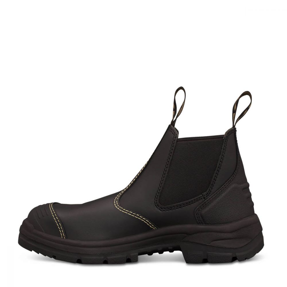 Oliver 55-320 Elastic Sided Safety Boots - Black (Size: 12)