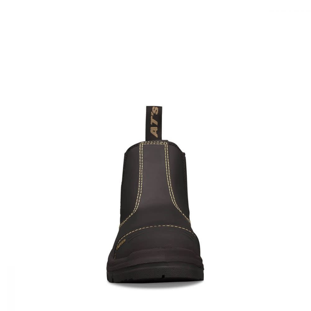 Oliver 55-320 Elastic Sided Safety Boots - Black (Size: 12)