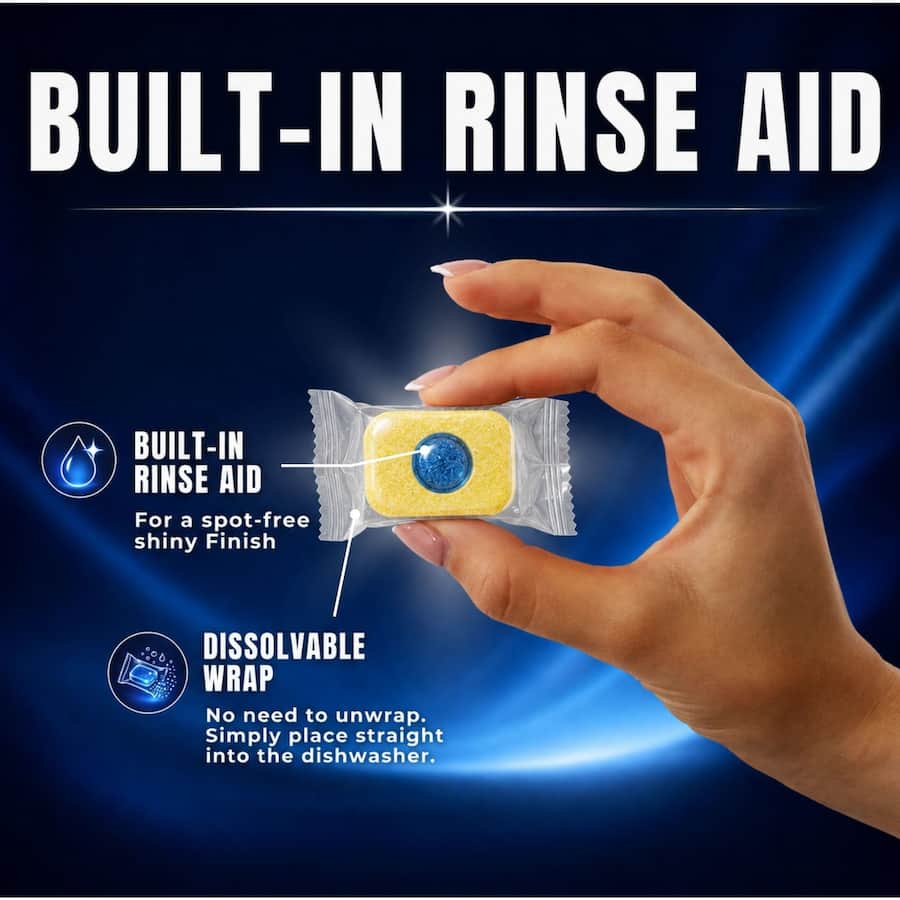 Active Rapid Dishwasher Tablets Lemon 90pack