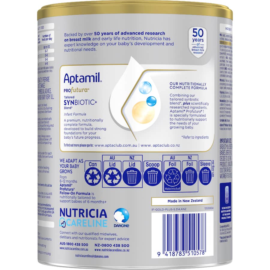 Aptamil Profutura 1 Infant Formula  800g