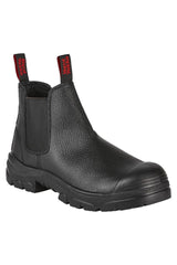 Hard Yakka, Grit Slip On Safety Boot - Black - 10