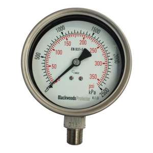Gauge Pressure SS Case 3/8" BSPT 0/25000 kPa