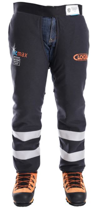 Clogger, Arcmax FR Chainsaw Chaps - Calf, CU91FCR - Navy - S
