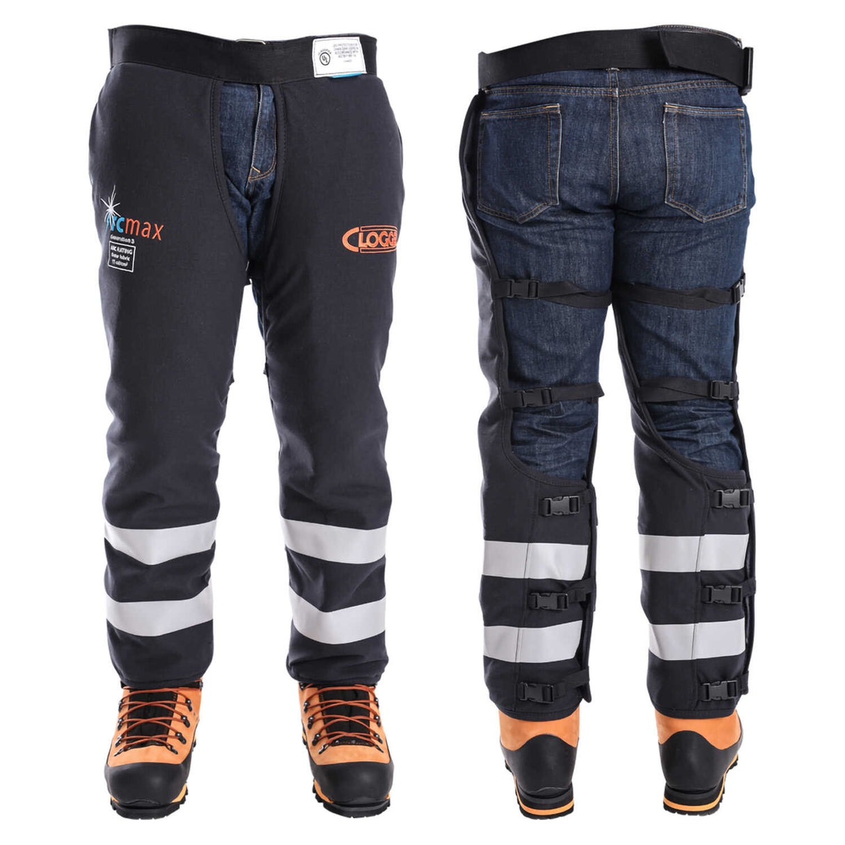 Clogger, Arcmax FR Chainsaw Chaps - Calf, CU91FCR - Navy - S