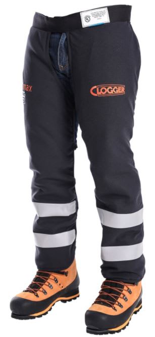Clogger, Arcmax FR Chainsaw Chaps - Calf, CU91FCR - Navy - L