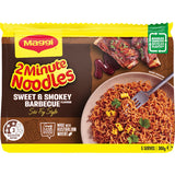 Maggi 2 Minute Stir Fry Noodles Sweet & Smokey Barbecue 5 pack 360g