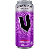 V Energy Drink Grape Zero Sugar 500mL