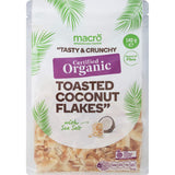 Macro Organic Coconut Flakes Toasted