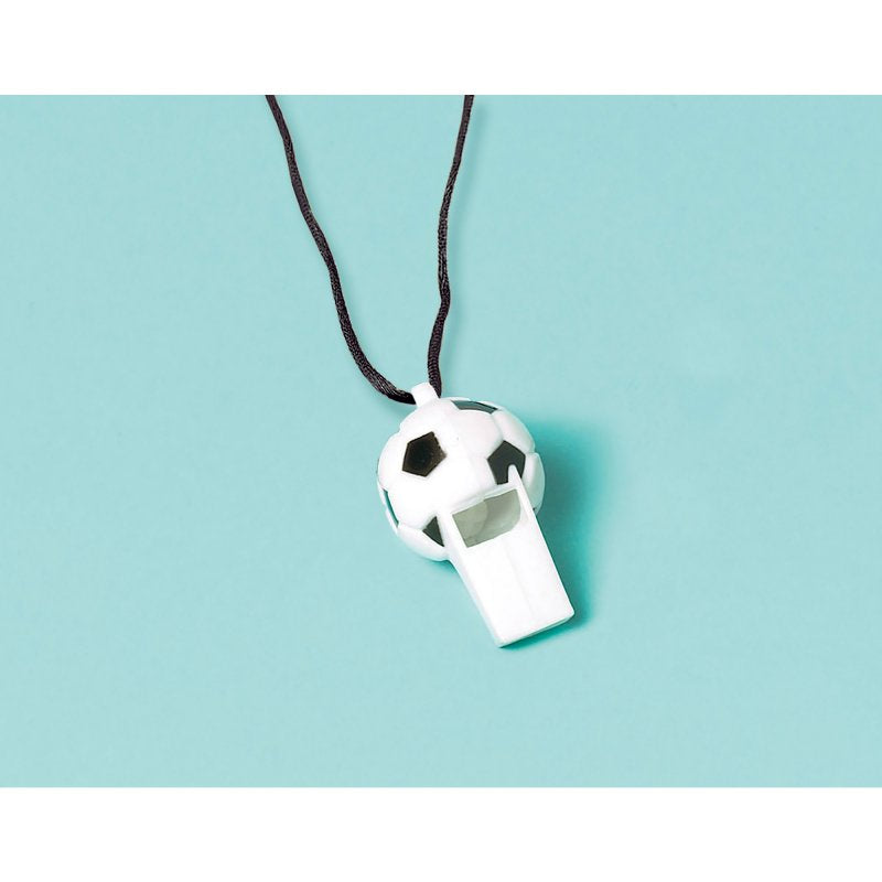 Whistle Favour - Soccer Goal Getter (Pack of 8)