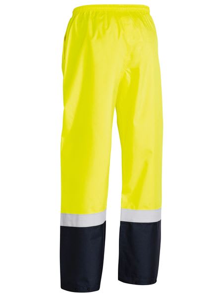 Bisley, Hi Vis Rain Shell Over Trouser, BP6965T - Orange/Navy - S