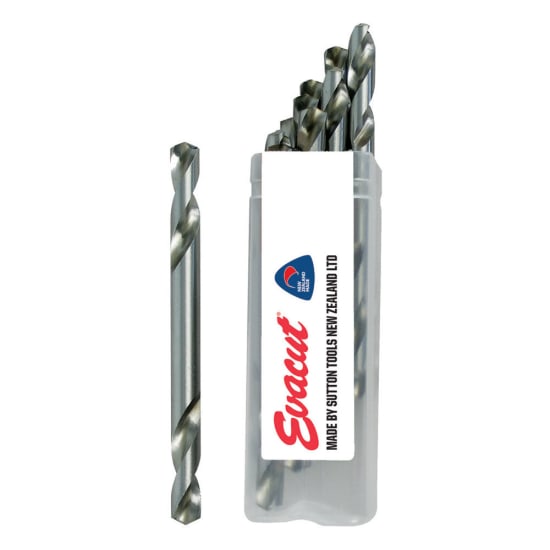 Evacut Silver 1/8" Panel Drill for precise drilling in flat and curved panels, designed for sheet metal fabrication.