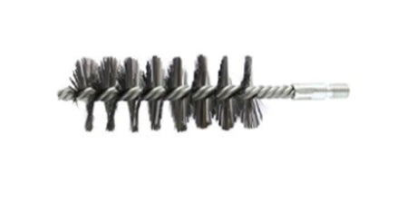 Josco Boiler Tube Brush-75mm, durable steel wire brush for effective cleaning of boiler tubes and cylindrical spaces.