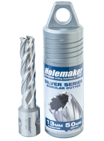 Holemaker HSS L/SRS Annular Cutter-13x50mm (Each)