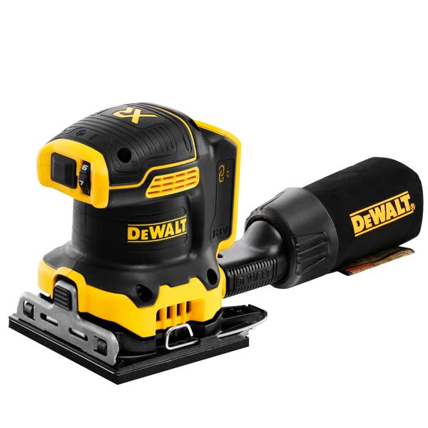 DeWALT 18V XR Brushless Cordless Palm Sander 115mm (Skin Only)