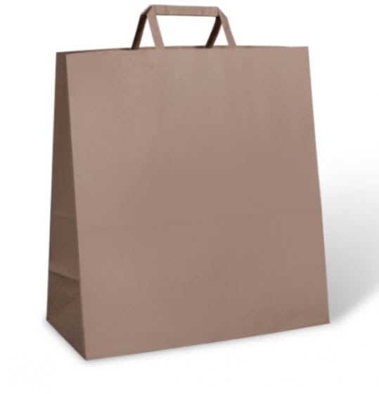 Handle Bag Recycled #75 Flat Fold 340L x 320W x 145Gmm 200 (Case)