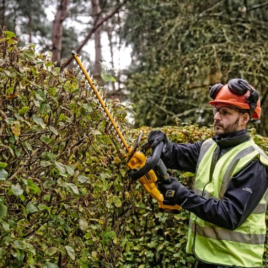 DeWALT 18V XR Hedge Trimmer-550mm-Cordless Skin Only (Each)