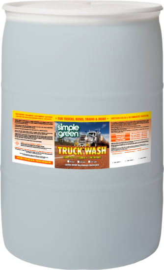 Simple Green Truck Wash Concentrate 208L for safe, effective, heavy-duty cleaning of trucks and commercial vehicles.