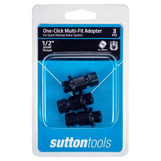 Sutton - Quick Release Arbor - 1/2" Adaptor 20 UNF (Each)