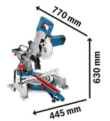 Bosch Sliding Mitre Saw GCM 800 SJ