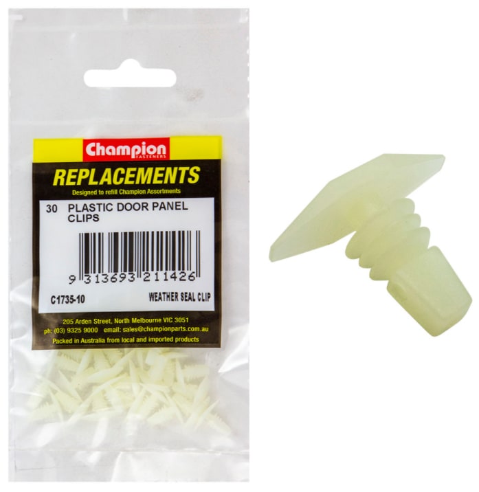 Plastic Door Panel Clips 30PK