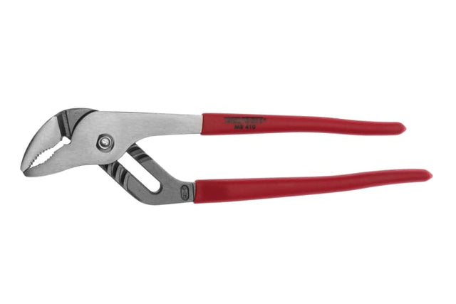 Teng MB 10" Groove Joint Plier featuring chrome vanadium steel, rubber grip, serrated jaws, and slip joint mechanism for versatile use.