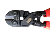 Teng 8" Mini Bolt Cutter with durable chrome molybdenum steel and ergonomic TPR grip for comfortable, precise cutting.