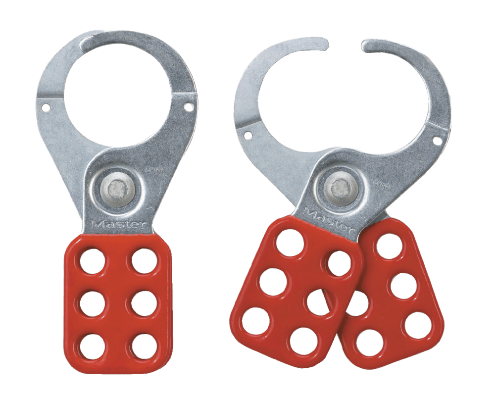 Master Lock 0421 Steel Lockout Hasp 38mm Jaw Clearance