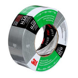 Heavy-duty 3M Duct Tape DT11 SILVER roll, 48mm x 55m, ideal for repairs, water-resistant, and adheres to irregular surfaces.