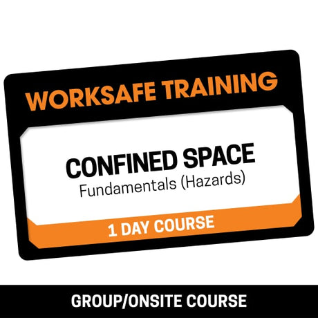 Group safety training course on confined space fundamentals, focusing on roles, hazards, and legislative requirements.