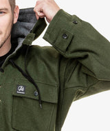 Swanndri, Original Wool Bushshirt, SD0103 - C1 Olive - S