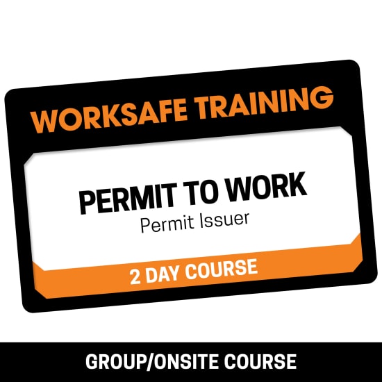 Training Permit to Work group course for workplace safety, covering permit procedures, hot work, confined spaces, and audits.