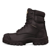 Oliver 45-645Z Zip Sided Safety Boots - Black (Size: 12)