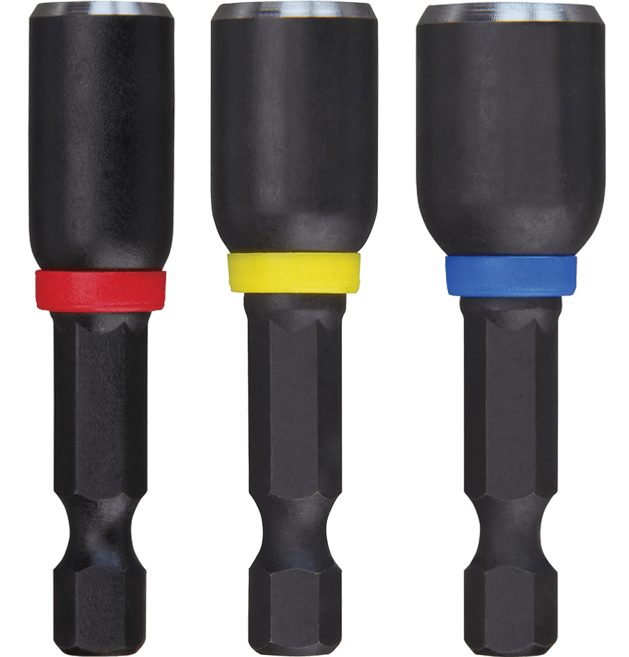 Milwaukee SHOCKWAVE Nut Driver Set - Imperial 3 (Pack)