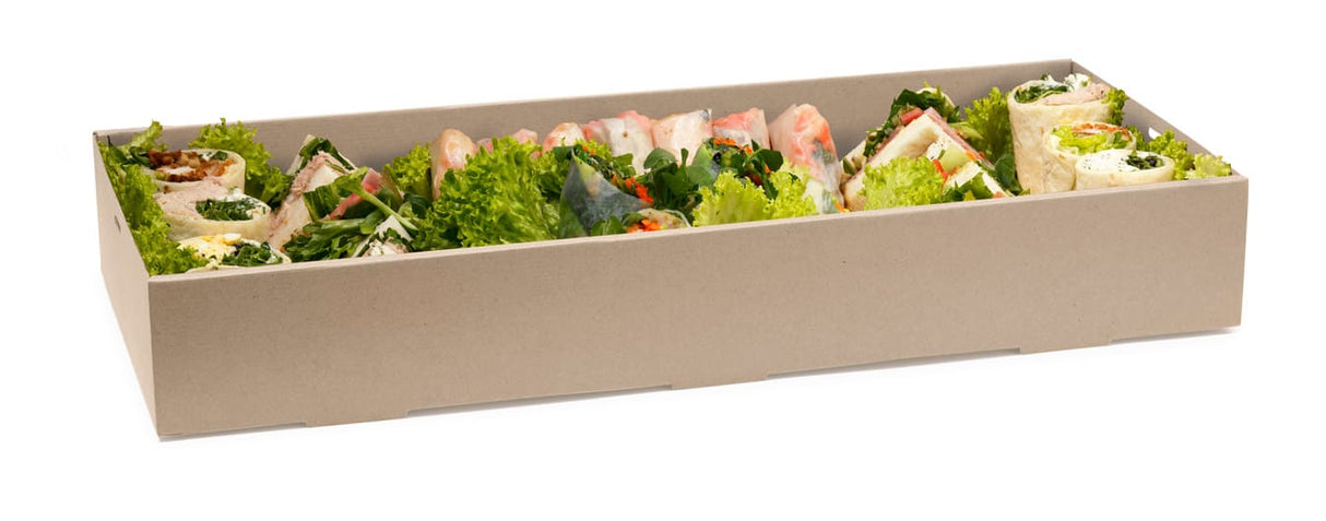 BioPak BioBoard Catering Tray Base XLarge 50 (Pack)