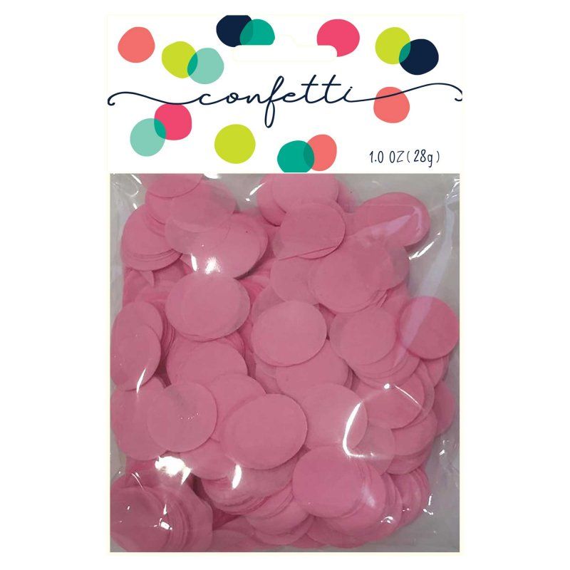 Confetti Circles Light Pink 2cm Tissue Paper 28g