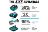 Makita 18V LXT BL Cordless Hammer Drill Driver 13mm,125Nm (Skin Only)