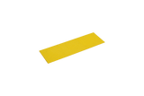 Yellow fibreglass floor grit panel, 200 x 600mm, featuring non-slip surface for enhanced safety on walkways and ramps.