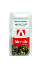 Alemlube Grease Nipple M8 x 1 90 DEG 10PK
