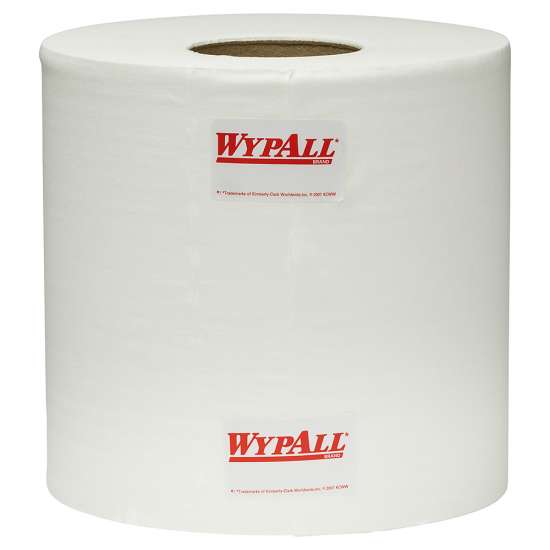 WypAll L10 Heavy Duty Centrefeed Roll-Case, 2-ply, 300m long, designed for superior absorption and hygienic cleaning.