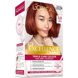Loreal Excellence Hair Colour Rich Auburn 5.6 - 1pack
