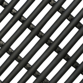 Aqua Tube Matting - Black 900mm wide per m
