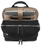 Victorinox Signature Deluxe 15" Laptop Backpack with laptop pocket, tablet compartment, and removable wristlet pouch.