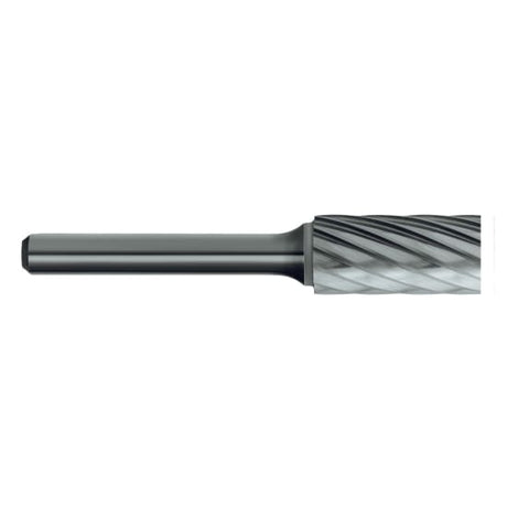 Sutton Aluminium Cut Carbide Burs, 3/8" x 3/4", 6mm shank, designed for precise metalworking and crafting with minimal chatter.